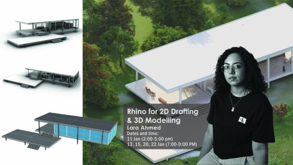 Rhino for 2D Drafting & 3D Modeling