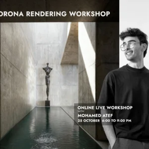 Corona Rendering 1-Day Workshop | 25th Oct 2025