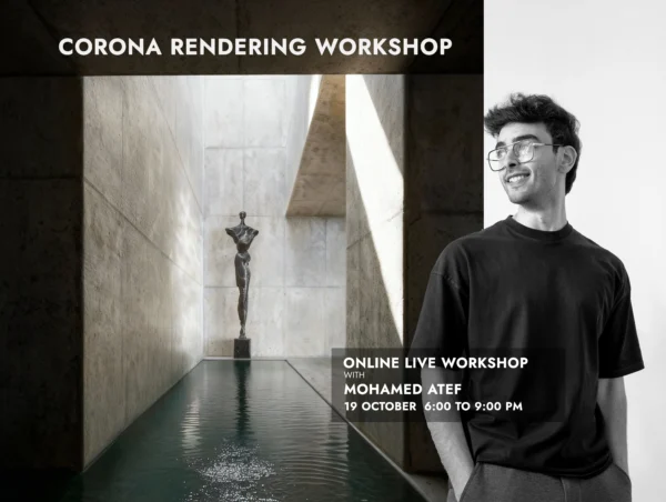 Corona Rendering 1-Day Workshop | 18th Oct 2025